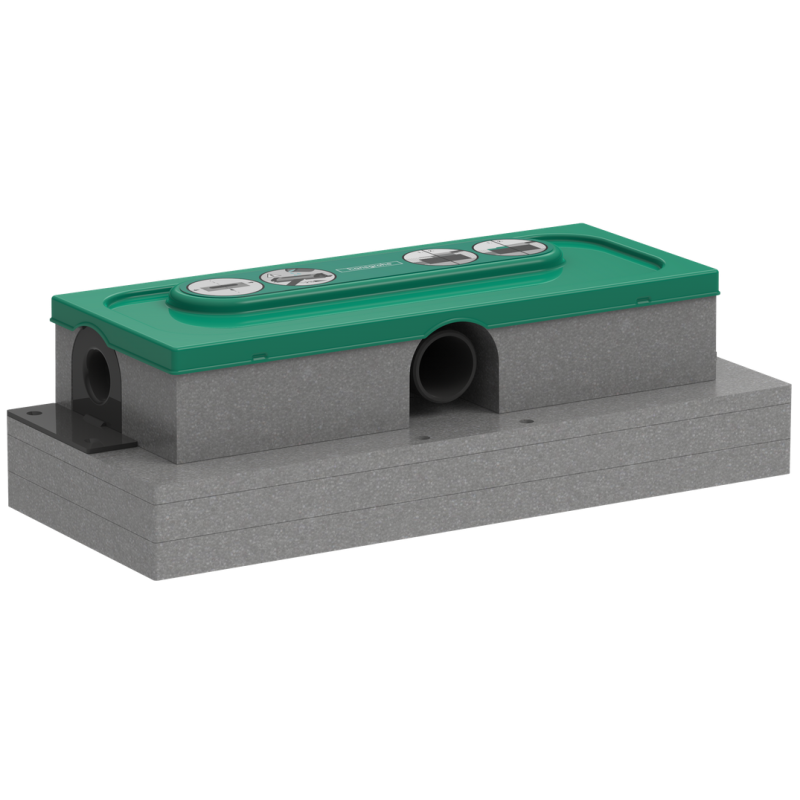 Hansgrohe uBox universal 01000180 — zestaw podstawowy do odpływu linio
