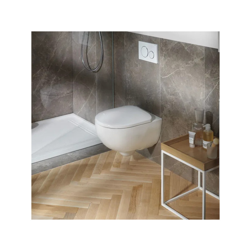 Geberit Selnova Premium 502.793.00.1 — miska WC wisząca 53 cm Rimfree