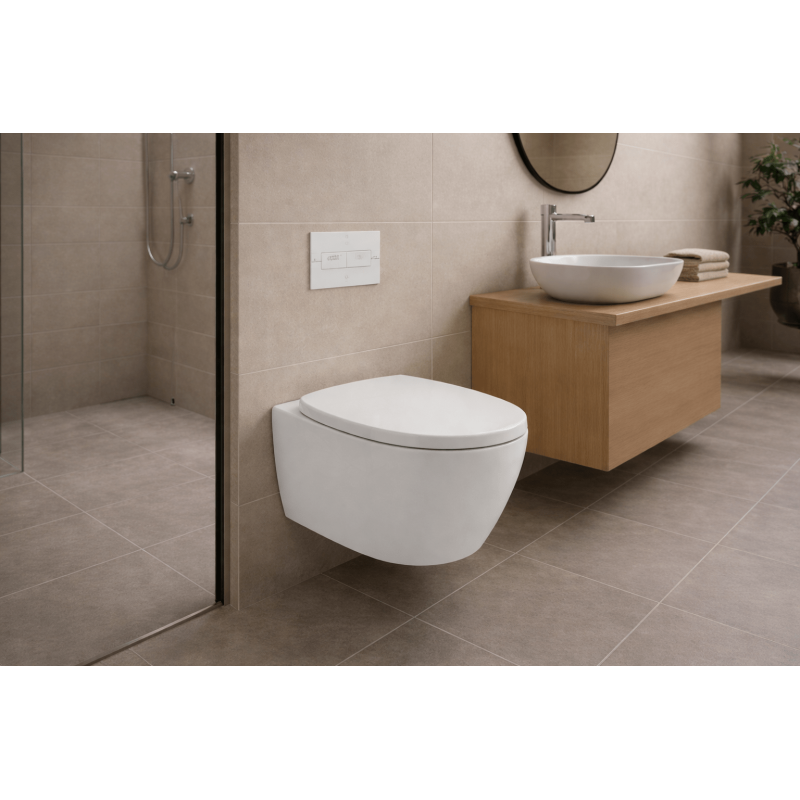 Geberit iCon 503.048.00.8 — miska WC wisząca TurboFlush z deską