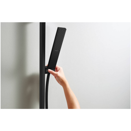 Hansgrohe Pulsify E 24320670 — słuchawka prysznicowa czarny mat