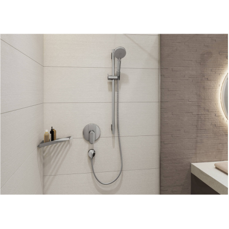 Hansgrohe AddStoris Q 41741000 — półka narożna chrom