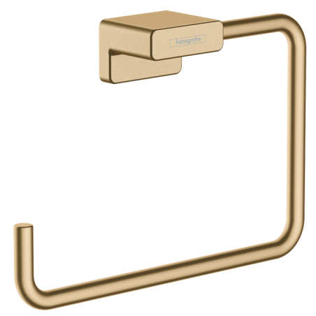 Hansgrohe AddStoris Q 41754140 wieszak na ręcznik Ring brąz szczotkowa