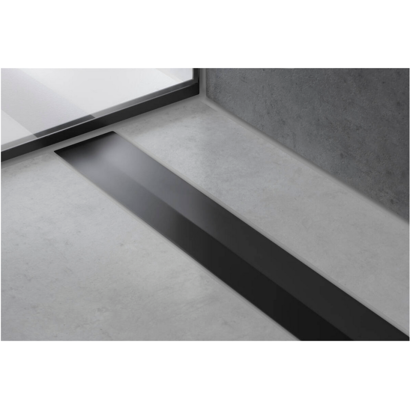 Hansgrohe RainDrain Flex 56043670 — odpływ liniowy 70 cm czarny mat