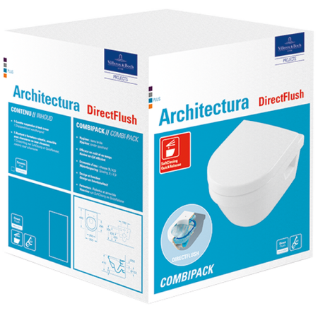 Villeroy&Boch Architectura Miska WC 48 cm z deską 4687HR01