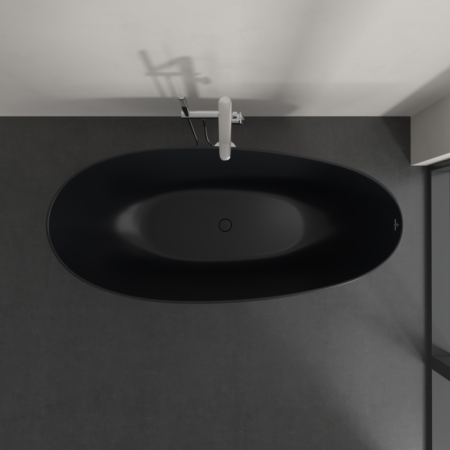 Villeroy & Boch Antao 170×75 — wanna wolnostojąca Pure Black