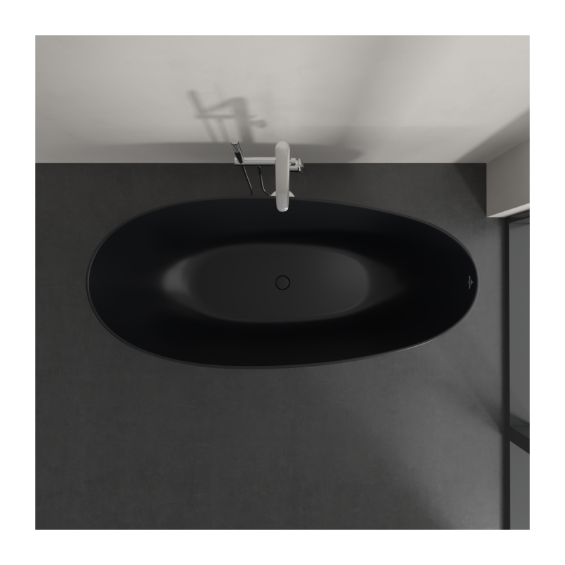 Villeroy & Boch Antao 170×75 — wanna wolnostojąca Pure Black