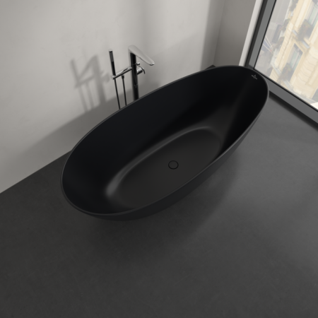 Villeroy & Boch Antao 170×75 — wanna wolnostojąca Pure Black