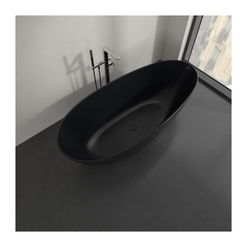 Villeroy & Boch Antao 170×75 — wanna wolnostojąca Pure Black