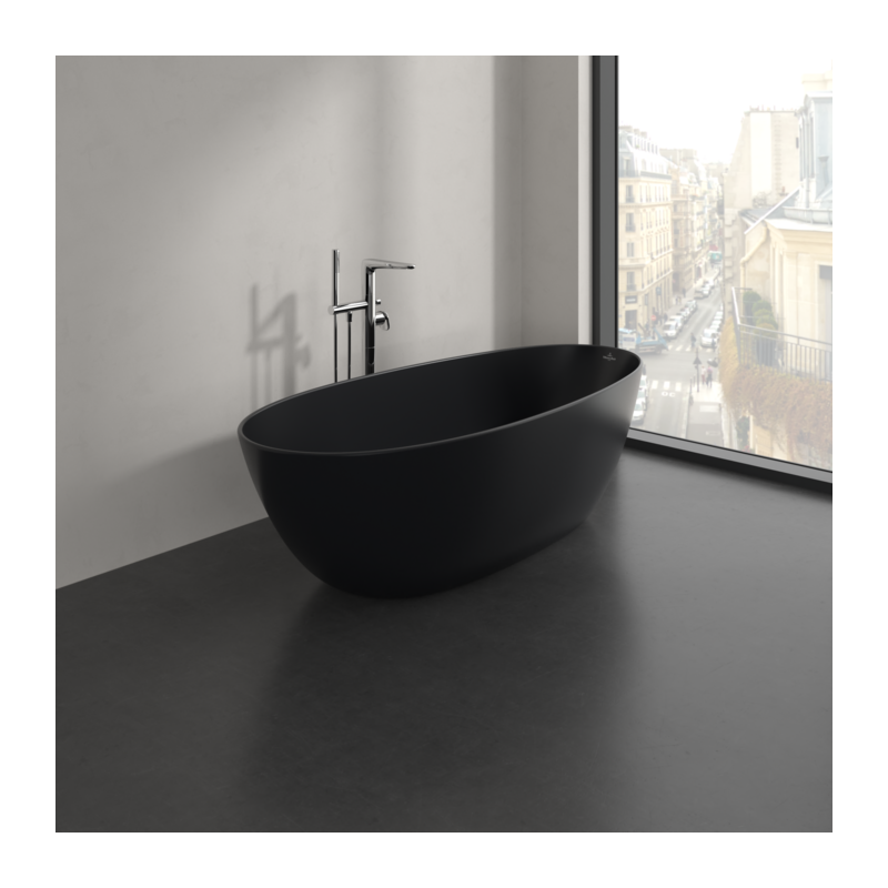 Villeroy & Boch Antao 170×75 — wanna wolnostojąca Pure Black