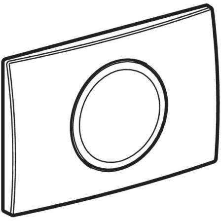 Geberit Delta15 115.109.21.1 — przycisk spłukujący chrom