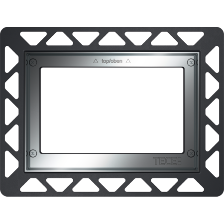TECE 9240649 — ramka montażowa WC chrom połysk flush