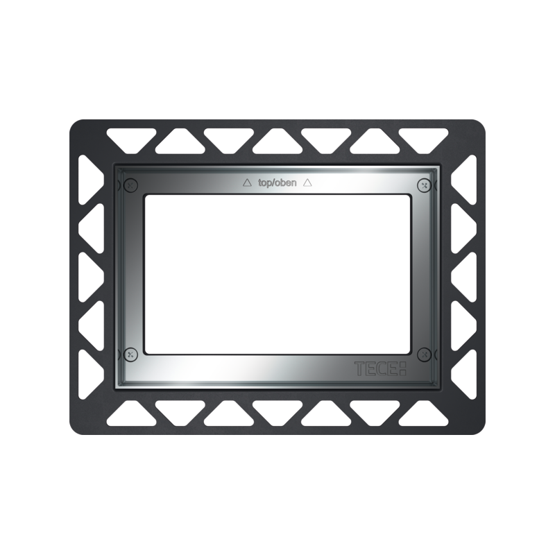 TECE 9240649 — ramka montażowa WC chrom połysk flush