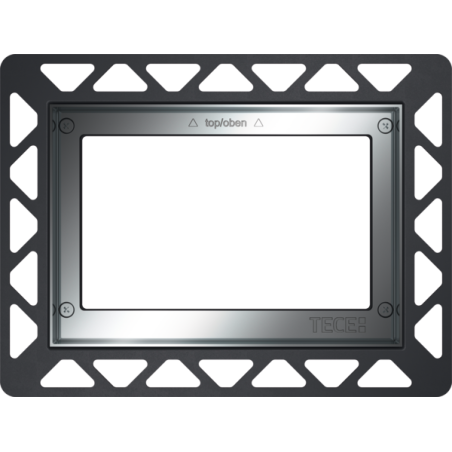 TECE 9240649 — ramka montażowa WC chrom połysk flush