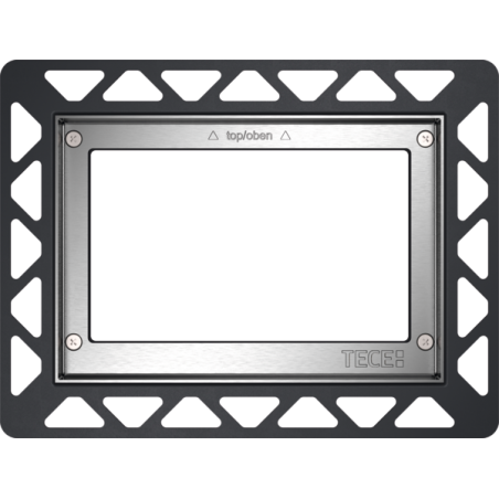TECE 9240644 — ramka montażowa WC metal połysk flush