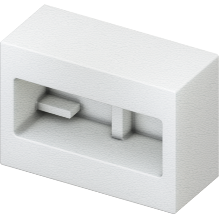TECE TECEbox 9030029 — szablon montażowy flush