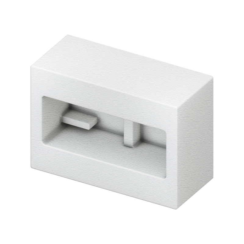 TECE TECEbox 9030029 — szablon montażowy flush