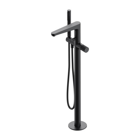 Omnires Contour CT8033AT — bateria wannowa wolnostojąca antracyt