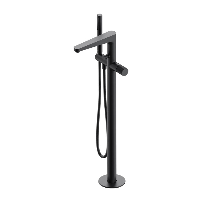 Omnires Contour CT8033AT — bateria wannowa wolnostojąca antracyt