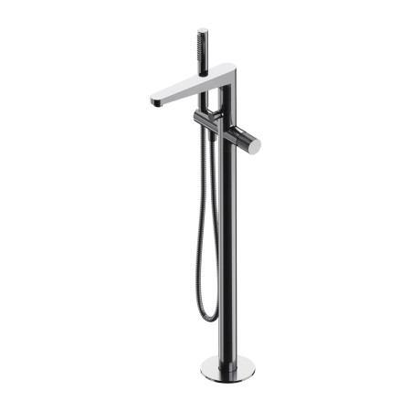 Omnires Contour CT8033CR — bateria wannowa wolnostojąca chrom