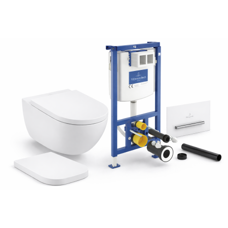 Villeroy Boch Venticello 4611R0R1 zestaw WC 6w1 ze stelażem