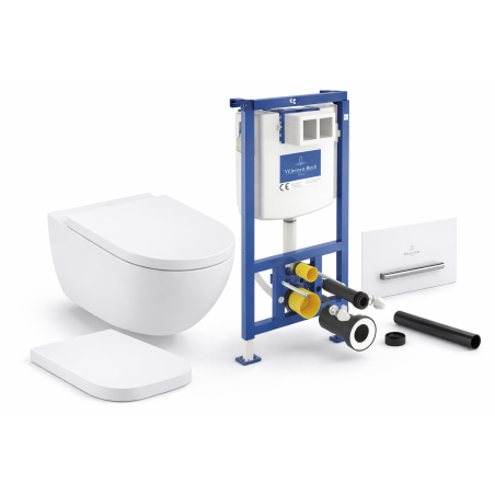 Villeroy Boch Venticello 4611R0R1 zestaw WC 6w1 ze stelażem