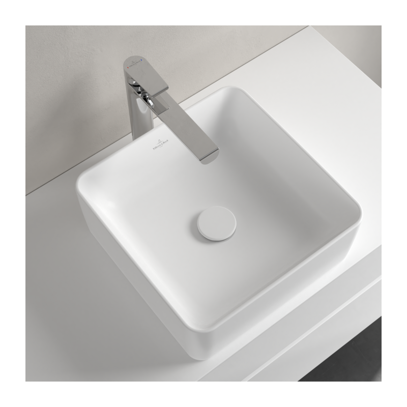 Villeroy & Boch Collaro 4A2138RW — umywalka nablatowa 38 cm biały mat