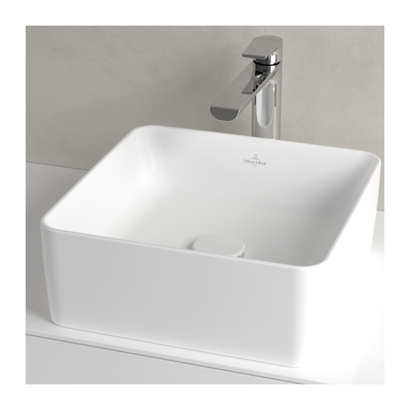 Villeroy & Boch Collaro 4A2138RW — umywalka nablatowa 38 cm biały mat