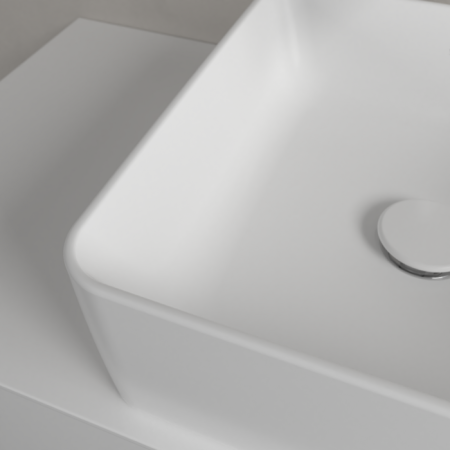 Villeroy & Boch Collaro 4A2138RW — umywalka nablatowa 38 cm biały mat