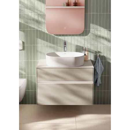 Villeroy & Boch Collaro 4A1956RW — umywalka nablatowa 56x36 cm biały m