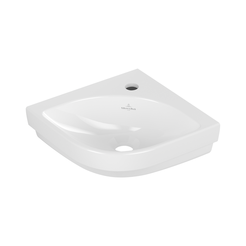 Villeroy&Boch Subway 3.0 Umywalka Narożna 32x32 cm ścienna 43714601
