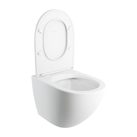 Omnires Ottawa Comfort OTTAWACMWBM — miska WC wisząca z deską biały ma