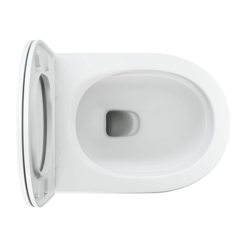 Omnires Ottawa Comfort OTTAWACMWBM — miska WC wisząca z deską biały ma