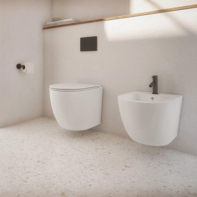 Omnires Ottawa OTTAWABIBP — bidet wiszący biały połysk
