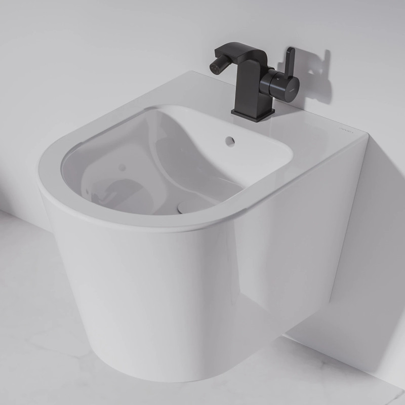 Omnires Tampa TAMPABIBP — bidet wiszący biały połysk