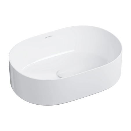 Omnires Mesa MESA460BP — umywalka nablatowa 46 cm biały połysk