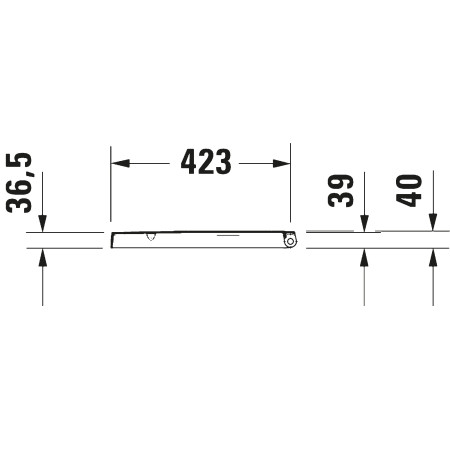Duravit ME by Starck 0020190000 — deska sedesowa wolnoopadająca