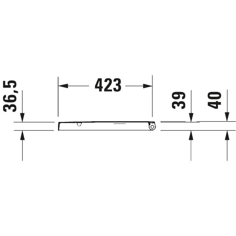 Duravit ME by Starck 0020190000 — deska sedesowa wolnoopadająca