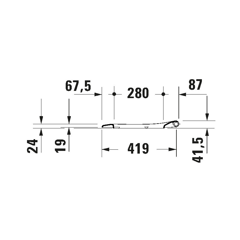 Duravit D-Neo 0021690000 — deska sedesowa wolnoopadająca