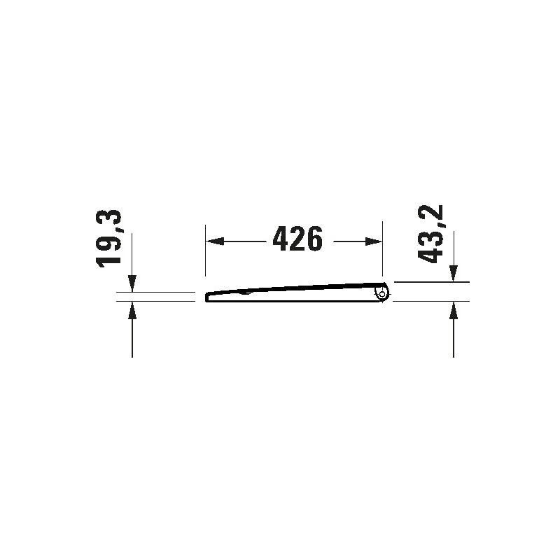 Duravit D-Neo 0021690000 — deska sedesowa wolnoopadająca