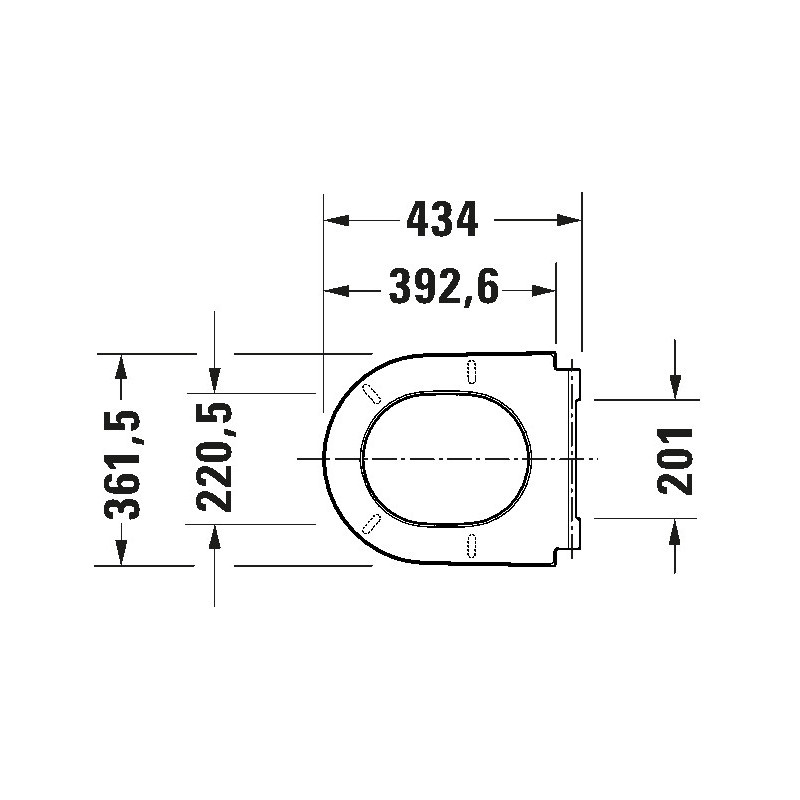 Duravit D-Neo 0021690000 — deska sedesowa wolnoopadająca