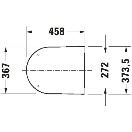 Duravit ME by Starck 0020090000 — deska sedesowa wolnoopadająca