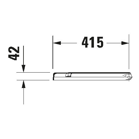 Duravit Starck 3 0063890000 — deska sedesowa wolnoopadająca