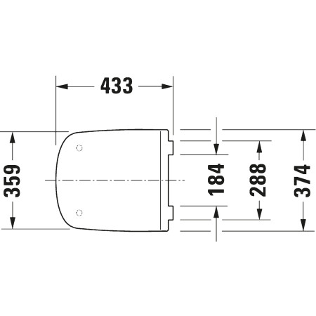 Duravit DuraStyle 0063790000 — deska sedesowa wolnoopadająca