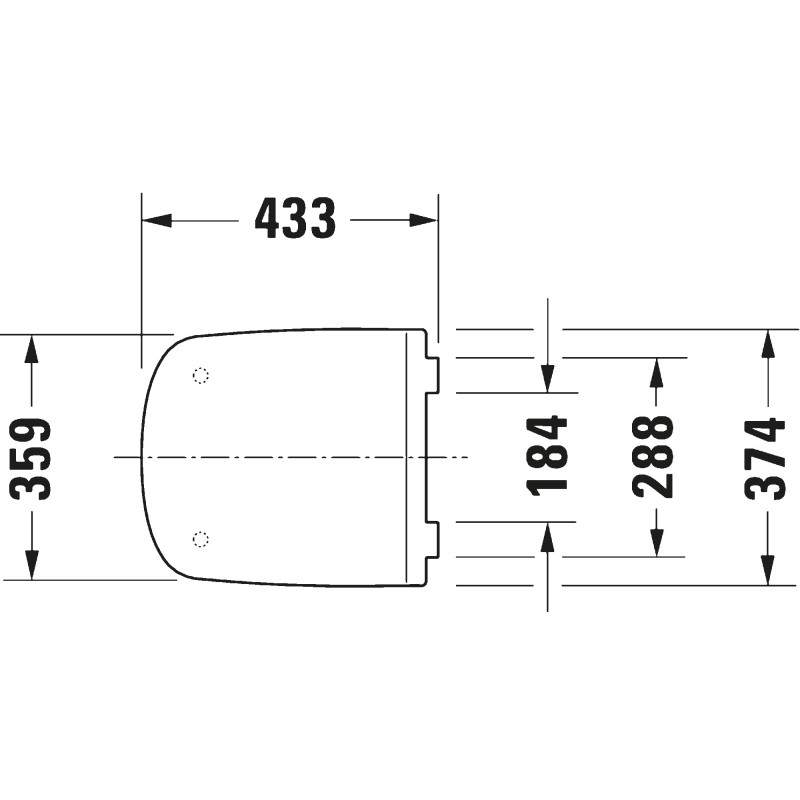 Duravit DuraStyle 0063790000 — deska sedesowa wolnoopadająca