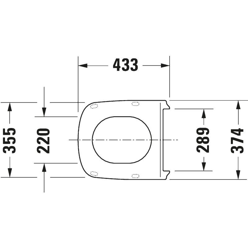 Duravit DuraStyle 0063790000 — deska sedesowa wolnoopadająca