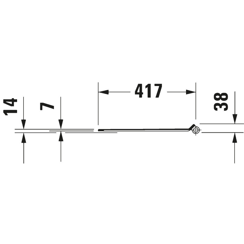 Duravit DuraStyle 0063790000 — deska sedesowa wolnoopadająca