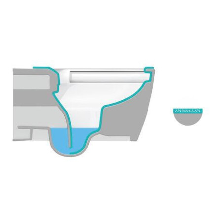 Duravit ME by Starck 45290900A1 — WC wiszące 57 cm z deską
