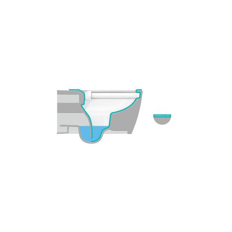 Duravit ME by Starck 45290900A1 — WC wiszące 57 cm z deską