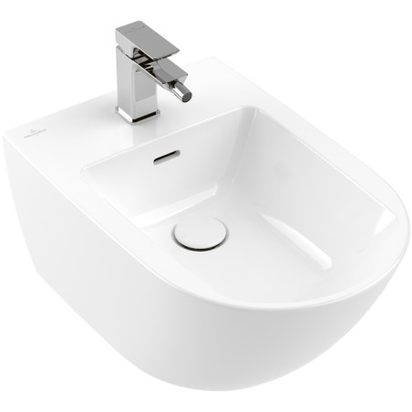 Villeroy&Boch Subway 3.0 Bidet wiszący CeramicPlus biały 447000R1
