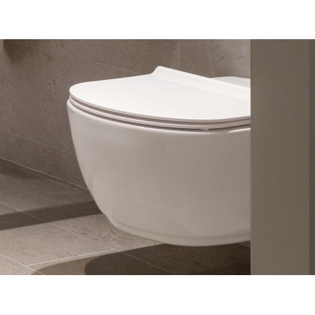 Roca A801C4200U — deska sedesowa SLIM wolnoopadająca